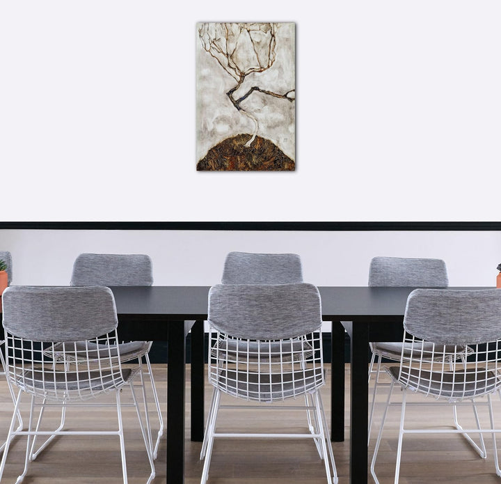 Leinwand (40x60cm): Egon Schiele - Kleiner Baum im Spätherbst 40x60 cm, 40x60 cm