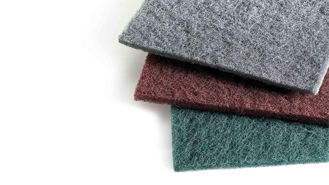 INDASA Web Rolls Schleifvlies 10 Meter - Schleifpads - Schleifvliesrolle - 3 verschiedenen Körnungen