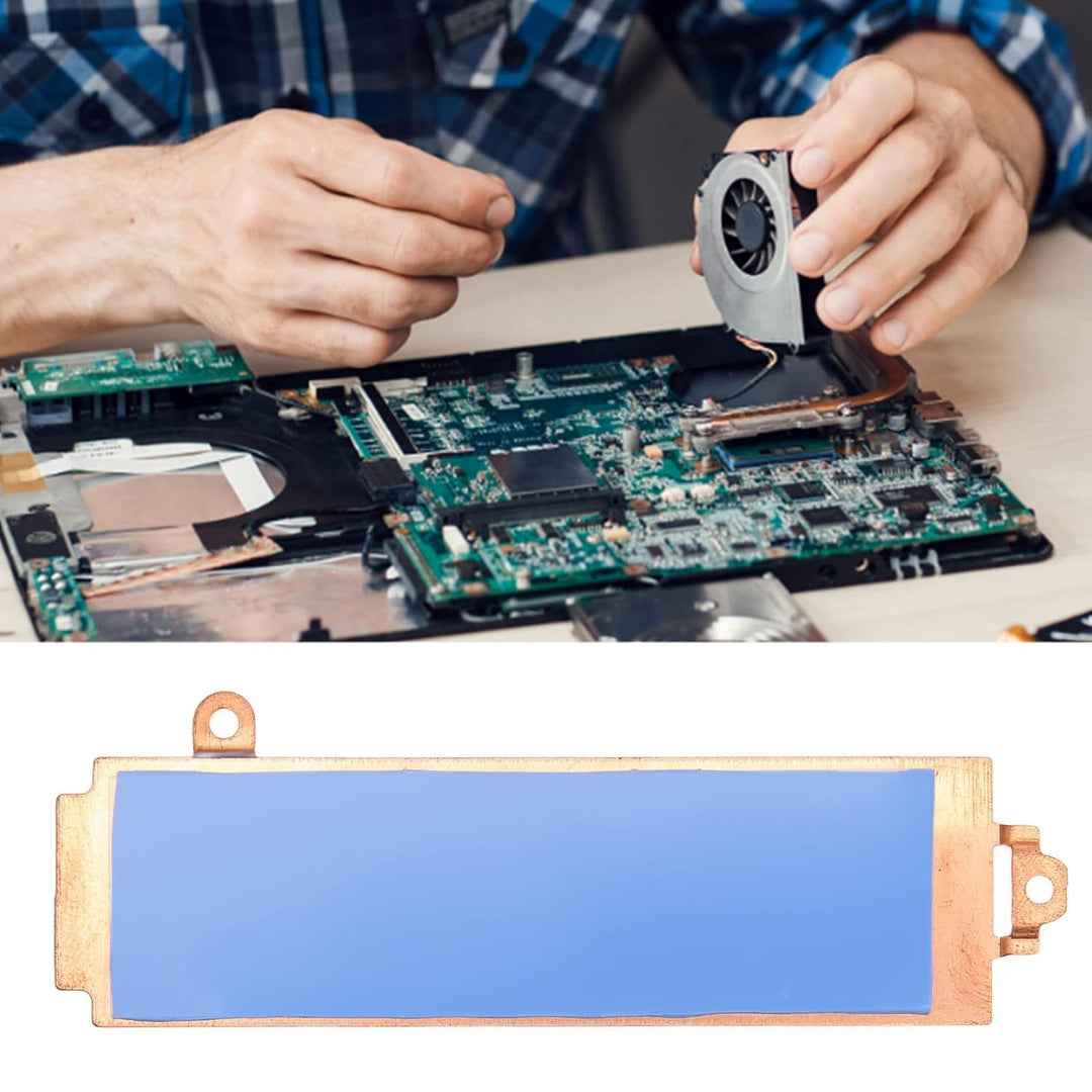Garsent Nvme M.2 NGFF 2280 SSD-Kühlkörperabdeckung mit Halterung, für M15 R5 R6 G15 5510 5511 SSD-Fe
