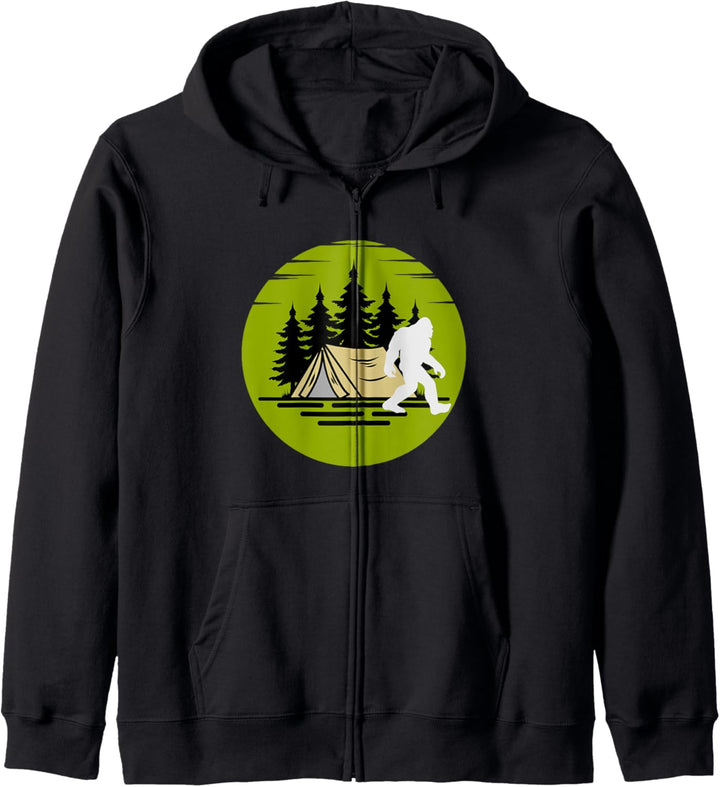 Bigfoot im Wald Sasquatch Yeti Kapuzenjacke