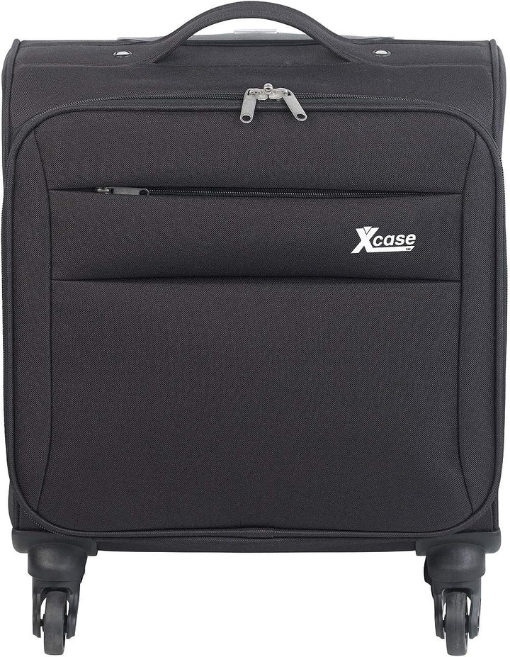 Xcase Pilotenkoffer: Business-Trolley, Notebook-Fach, 4 Leichtlauf-Rollen, 21 Liter, 2,3 kg (Aktenko