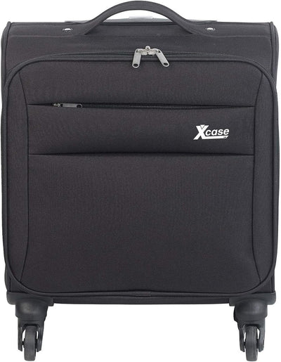 Xcase Pilotenkoffer: Business-Trolley, Notebook-Fach, 4 Leichtlauf-Rollen, 21 Liter, 2,3 kg (Aktenko