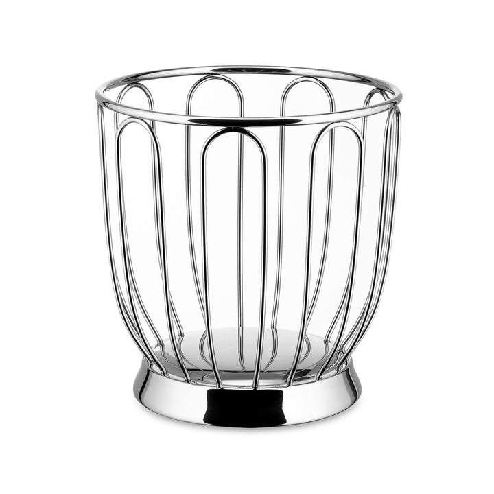 Alessi 370/19 - Designdrahtvertrag Zerquetscht, 18/10 Edelstahl, 19 cm