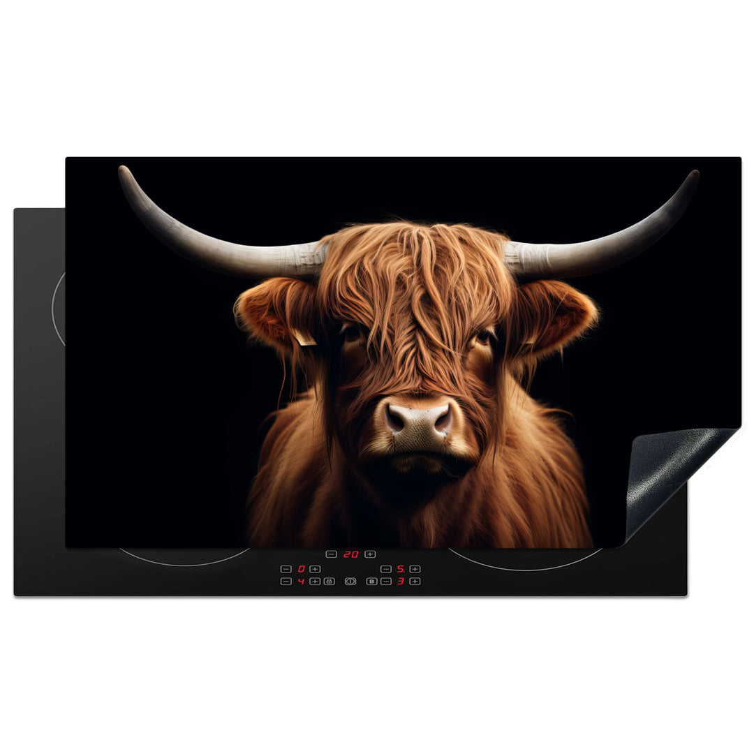 Herdabdeckplatte 90x52 cm Einteilig Induktionsmatte Küche Abdeckung Ceranfeld Herd Abdeckplatte Deko