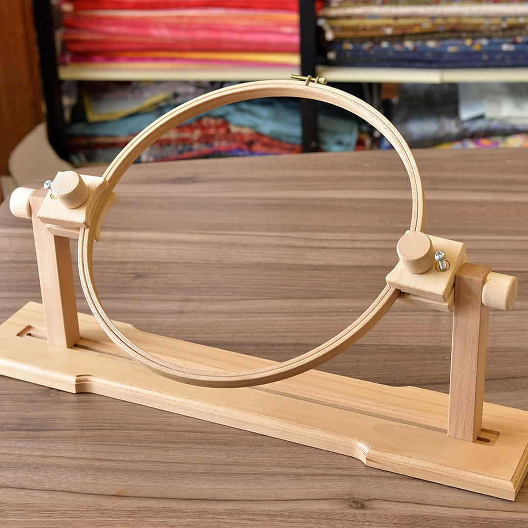 RoseFlower Stickrahmen ständer Grösse Verstellbar Embroidery Stand,Stickrahmen Halterung Aus Holz,36