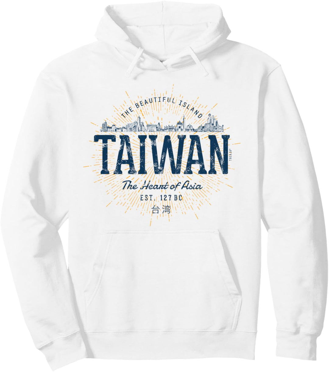 Retro Stil Vintage Taiwan Pullover Hoodie