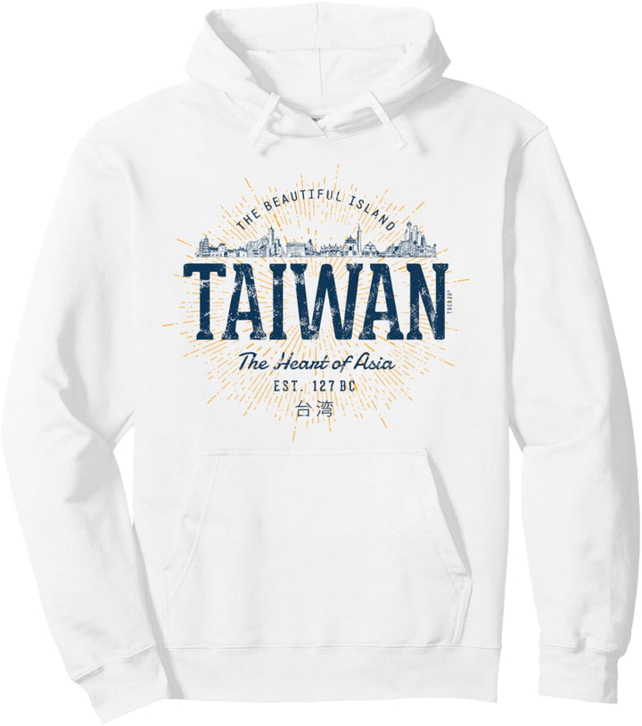 Retro Stil Vintage Taiwan Pullover Hoodie