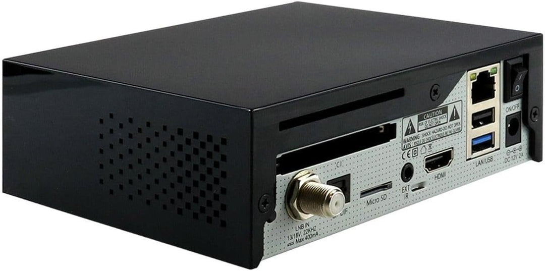 ab Pulse AB Pulse 4K Mini-UHD-Satellitenempfänger DVB-S2X-Tuner, Linux E2, Ultra HD 2160p, H.265, HD
