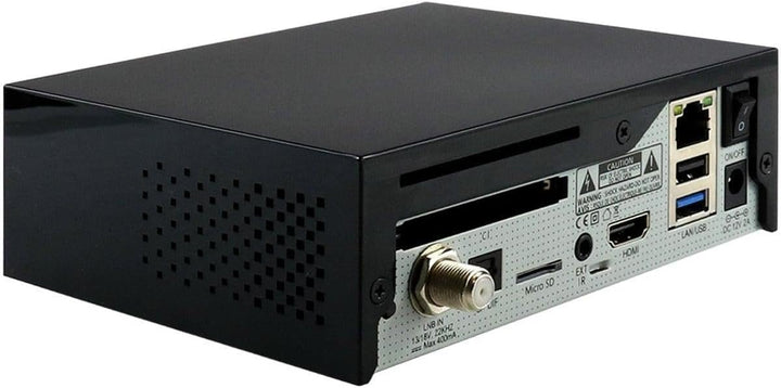 ab Pulse AB Pulse 4K Mini-UHD-Satellitenempfänger DVB-S2X-Tuner, Linux E2, Ultra HD 2160p, H.265, HD