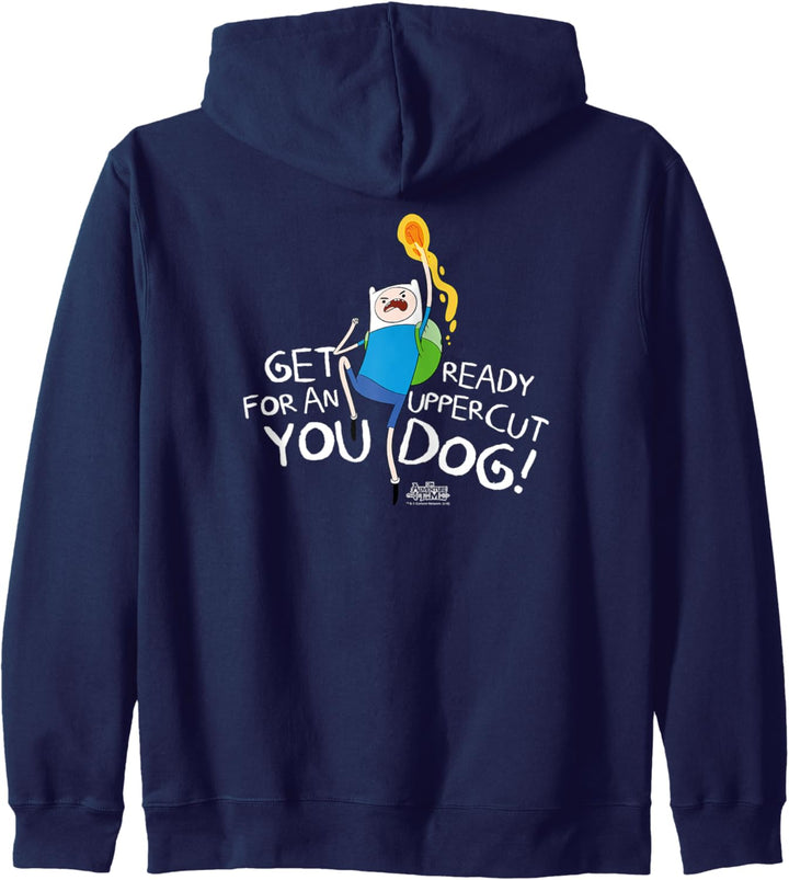Adventure Time Finn Uppercut Kapuzenjacke