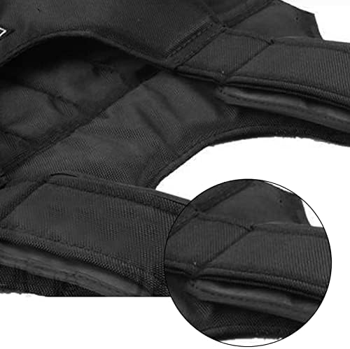 Estink Gewichtsweste(Leere Weste ohne Stahlplatte), Verstellbare Trainingsweste Gilet Gewichtete, Ma