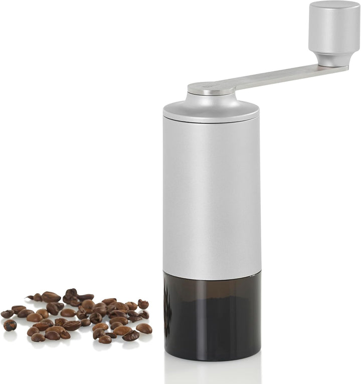 AdHoc MC12 Kaffeemühle Moro | Manuelle Mühle mit CeraCutXL Keramikmahlwerk & DirectDrive-Kurbel | St