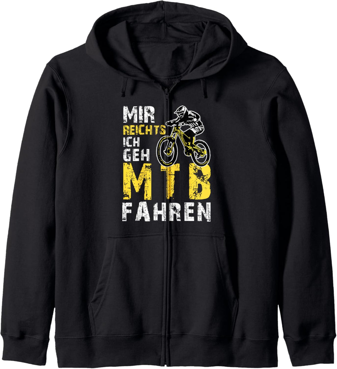 Mir Reichts Ich Geh Mountainbike Fahren - Mountainbike MTB Kapuzenjacke