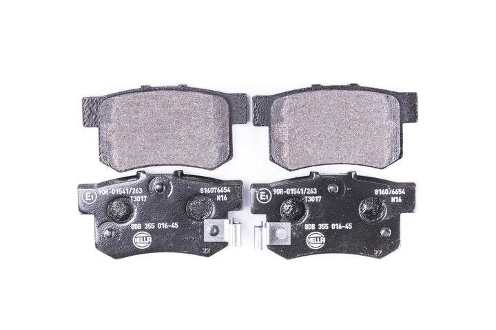 HELLA PAGID 8DB 355 016-451 Bremsbelagsatz - T3017 - Dicke/Stärke: 14.6mm - Bremssystem: Akebono - m