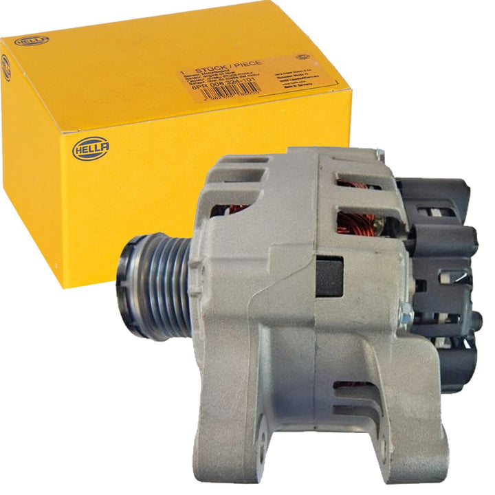 HELLA - Generator/Lichtmaschine - 14V - 90A - für u.a. Citroën Nemo Box (AA_) - 8EL 011 712-131