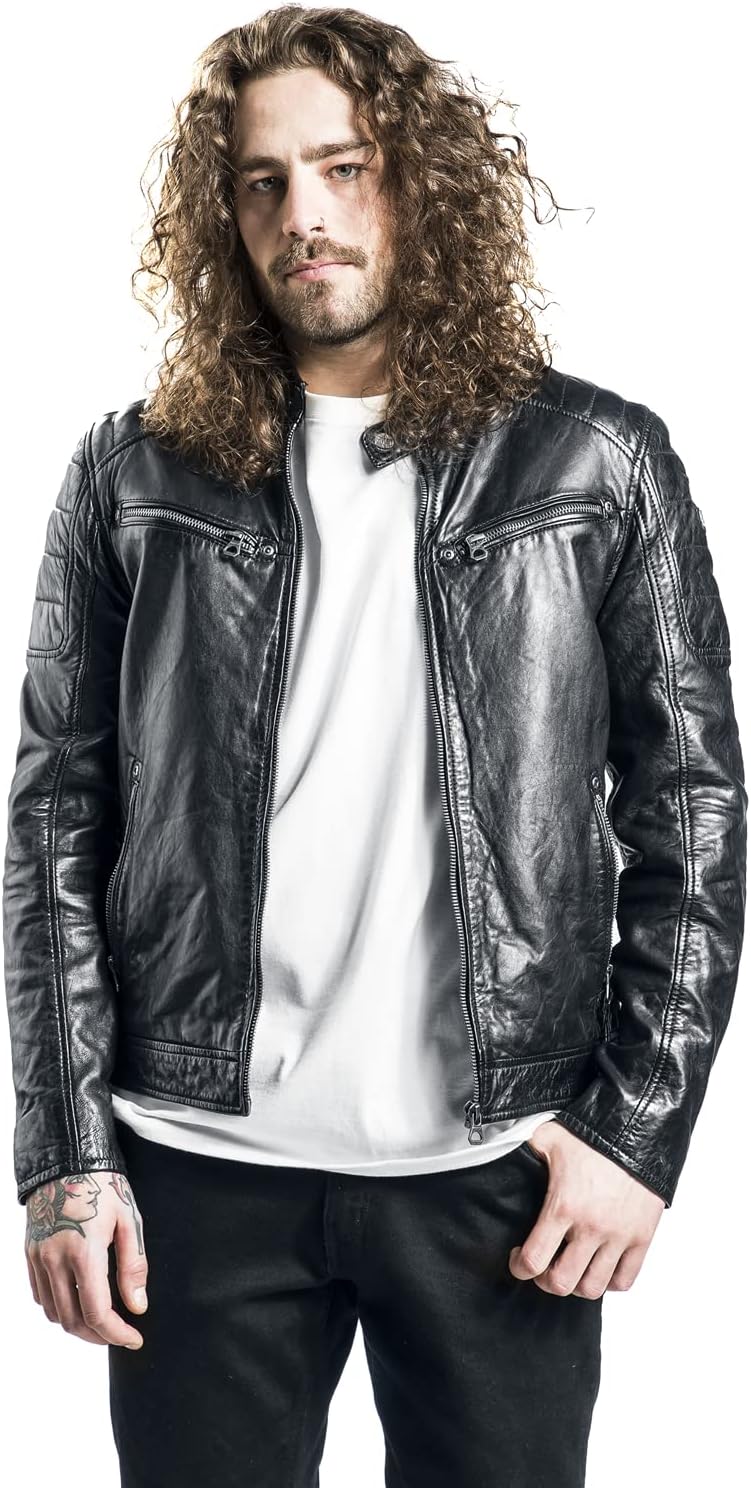 Gipsy Herren Gbderry Laorv Baby Jacke L Schwarz, L Schwarz
