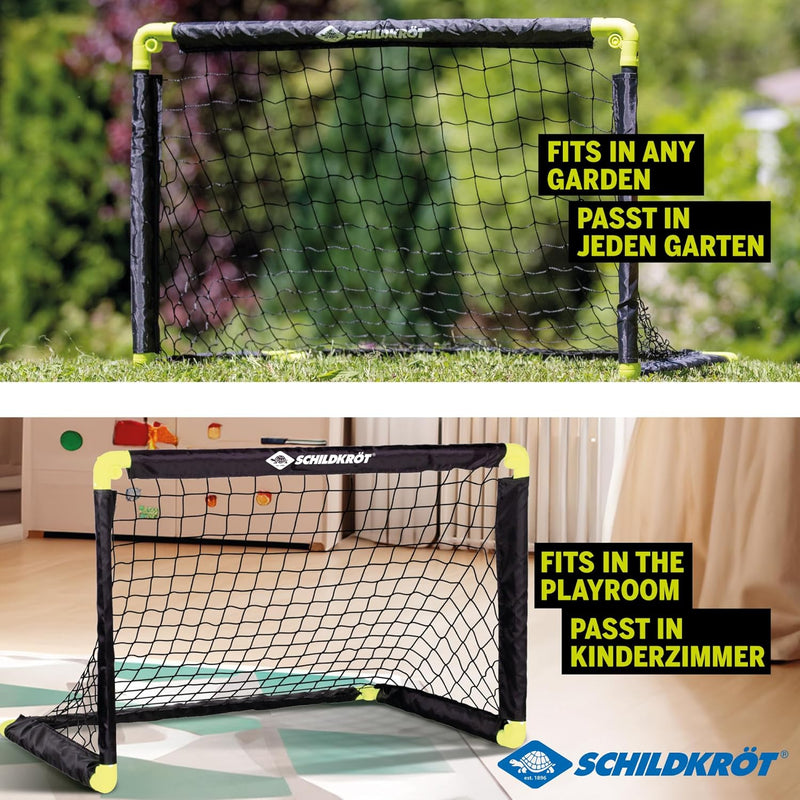 Schildkröt® Folding Soccer Goal, foldable soccer goal with innovative folding technology, made of pl