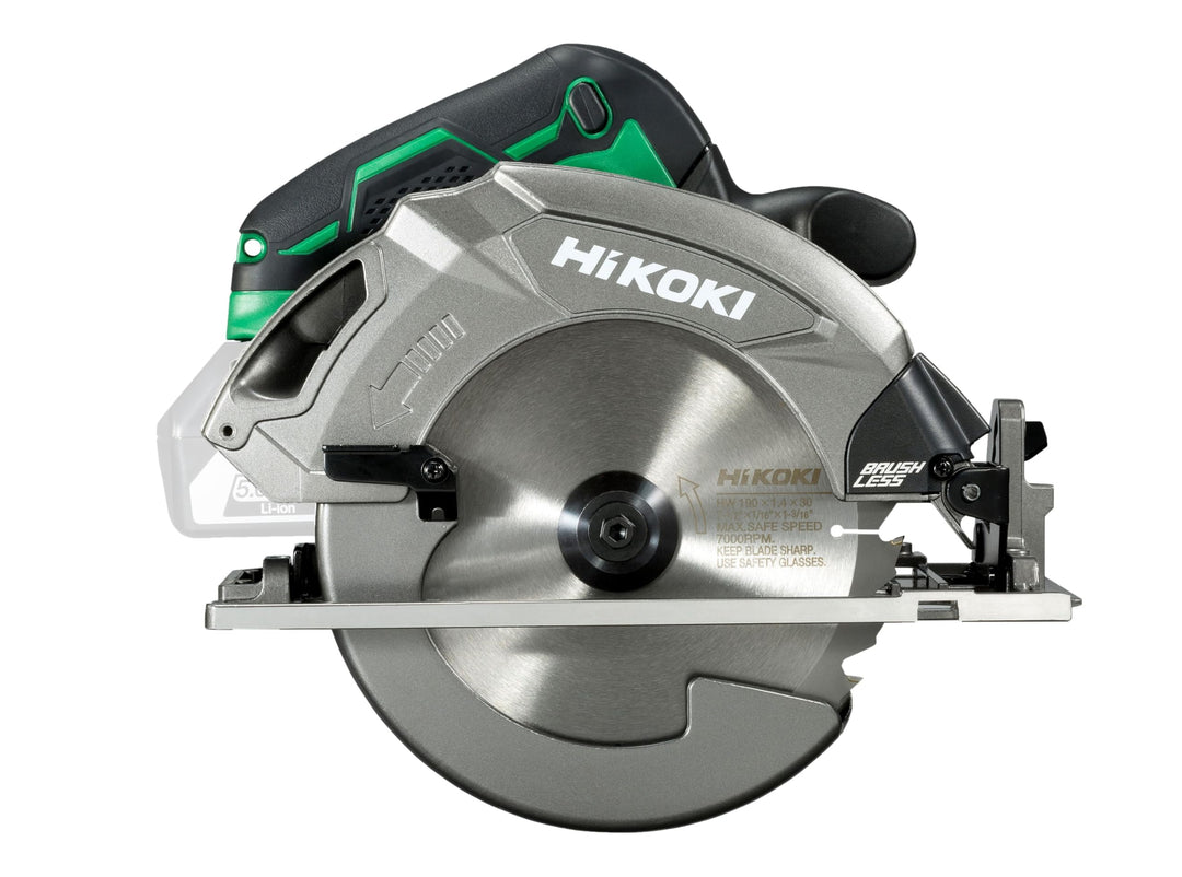 HIKOKI Akku Handkreissäge C1807DA (18V, Li-Ion, 190 mm Sägeblatt, Brushless, LED, Spindelarretierung