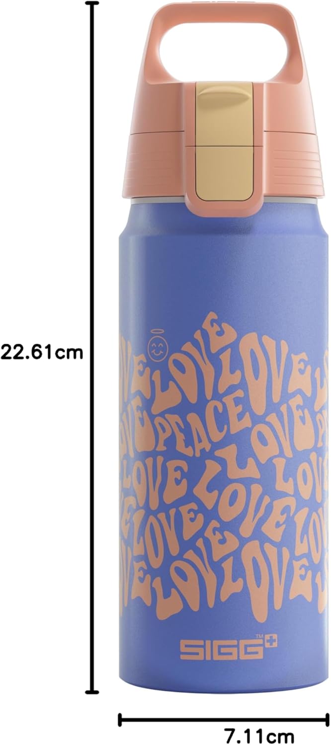 SIGG - Alu Trinkflasche Kinder - WMB ONE - Made in Switzerland - Für Kohlensäurehaltige Getränke Gee