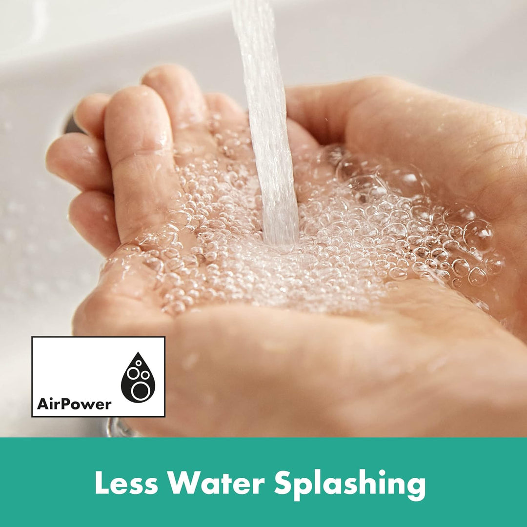 hansgrohe Vernis Blend - Waschtischarmatur mit Zugstangen-Ablauf, Wasserhahn Bad mit Auslauf Höhe 88