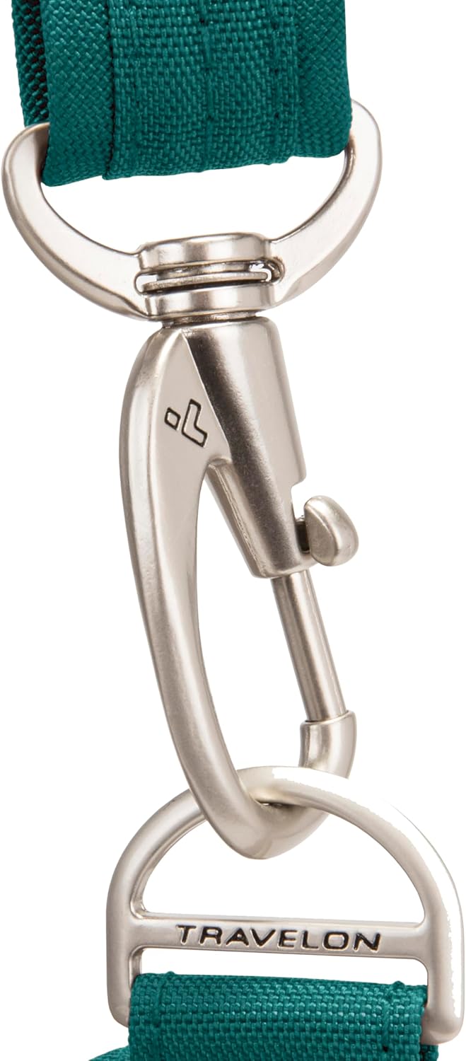 Travelon Klassische Umhängetasche mit Diebstahlschutz, Eimertasche Fichte, Fichte