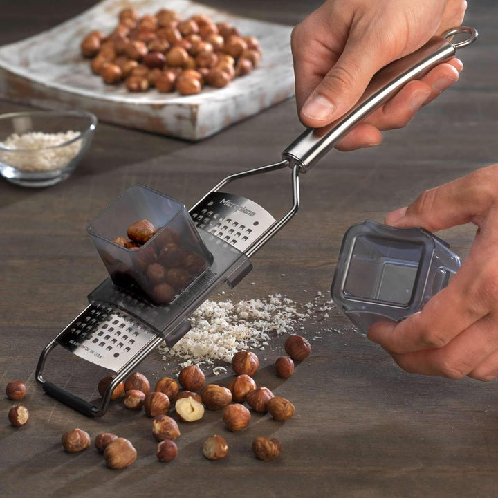 Microplane Fingerschutz für Küchenreiben der Gourmet Serie, Fingerschutz