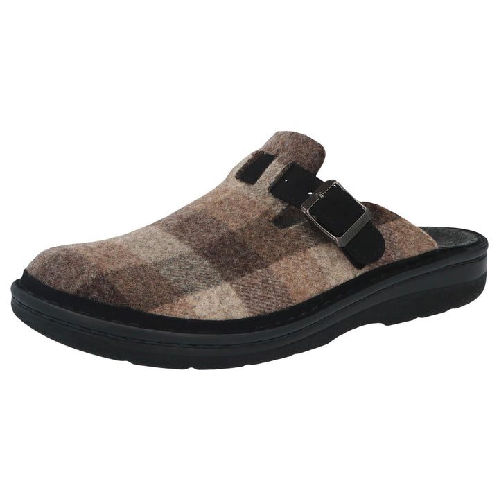 Berkemann Herren Mirko Pantoffeln, 41.5 EU Camel Karo