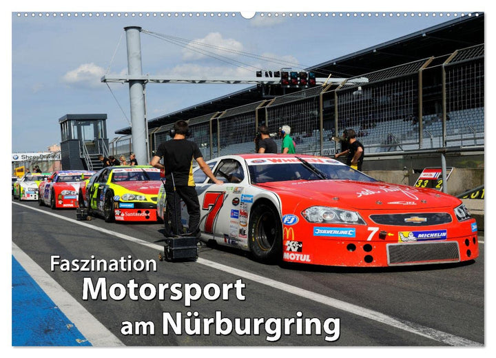 Faszination Motorsport am Nürburgring (Wandkalender 2026 DIN A2 quer), CALVENDO Monatskalender: Acti