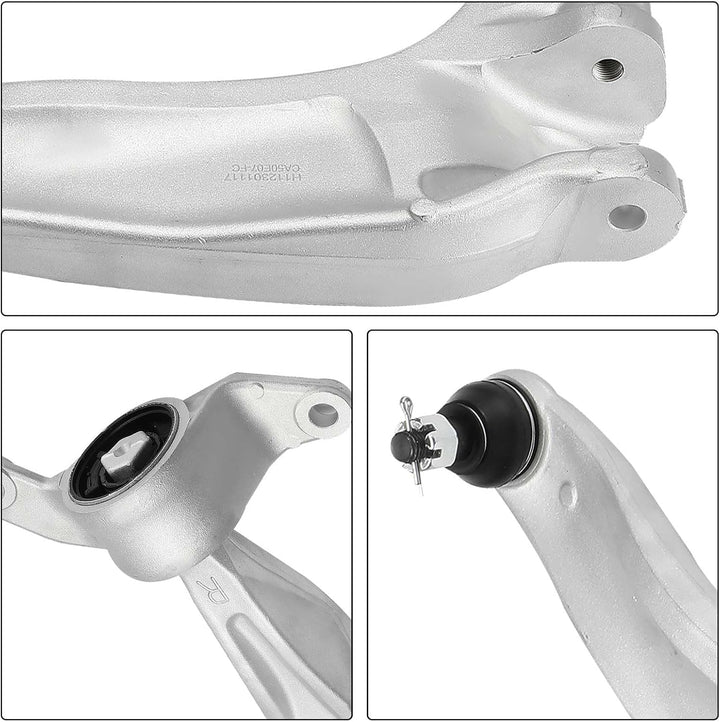 Frankberg 2x Querlenker Vorderachse Unten Kompatibel mit Civic VIII Hatchback FN FK 1.3L-2.2L 2005-2