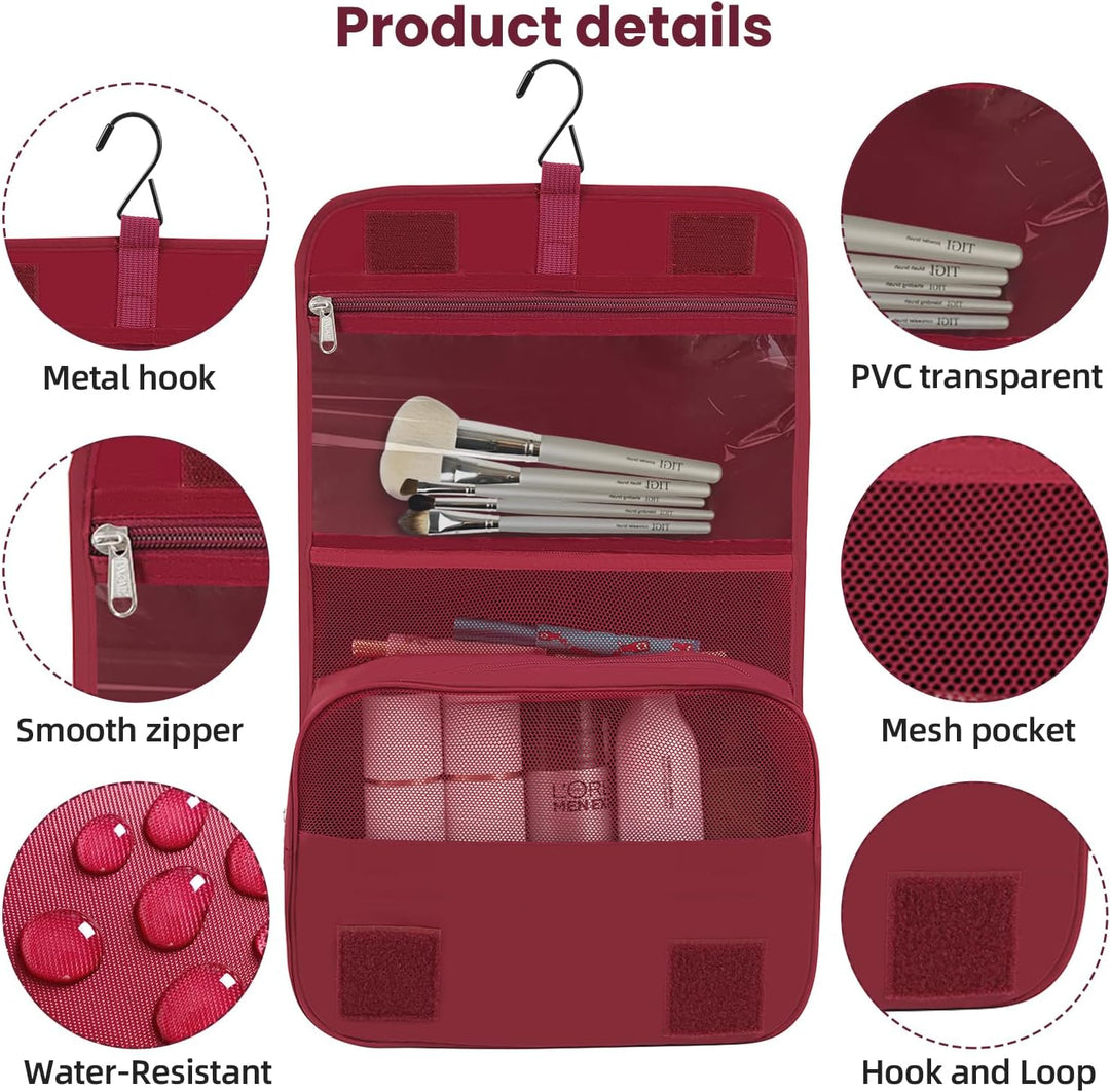 BAGAIL 10er-Set Packwürfel in verschiedenen Grössen Packorganizer für Reisezubehör Handgepäck Koffer