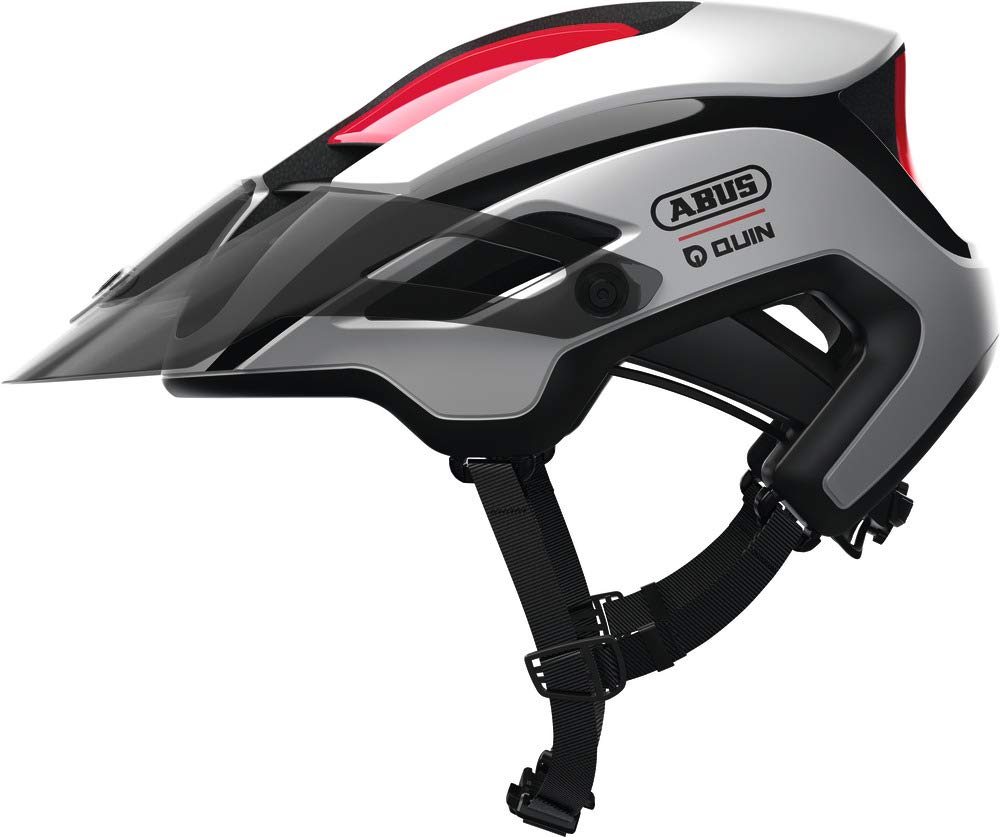 ABUS Montainbike-Helm MonTrailer Quin - Smarter Fahrradhelm mit Crash-Erkennung und SOS-Alarm-System