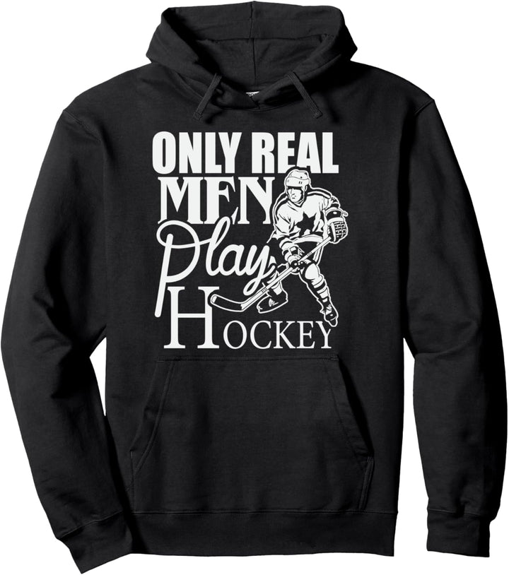 Nur Hockeybekleidung Echte Männer Spielen Hockey Pullover Hoodie