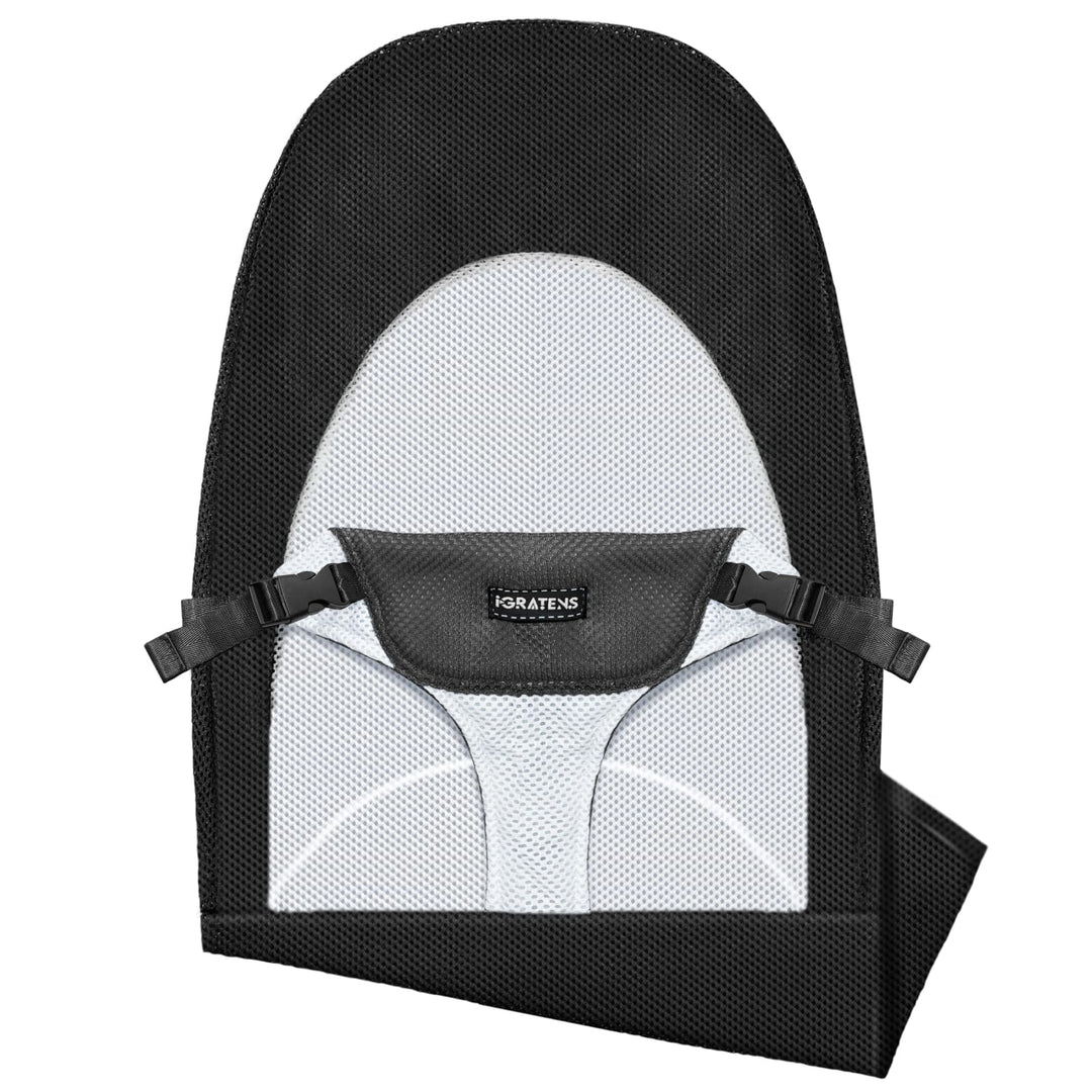 Stoffsitz für Babywippe – Bezug für Babywippe Balance Soft & Bliss, belüftetes Netz, hautfreundlich,