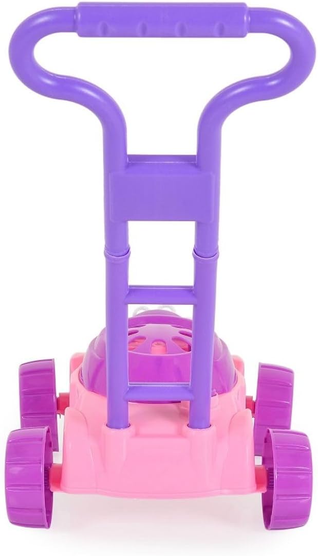 Moni Spielzeug Rasenmäher Bubble, Seifenblasenfunktion, Kunststoff, ab 3 Jahren rosa, Rosa