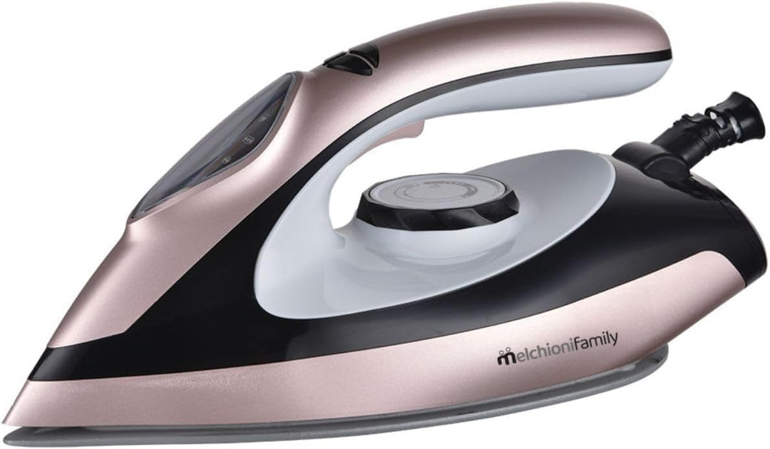 Melchioni Family INFINITY, Dampfbügelstation, Kontinuierliche Dampfabgabe, Wassertank 1,5 L, 2000 W,