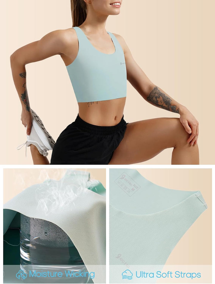 Trans Binder Transgender FTM Brust Binder für Damen Atmungsaktive Halb Kompression BH Grün S, Grün S
