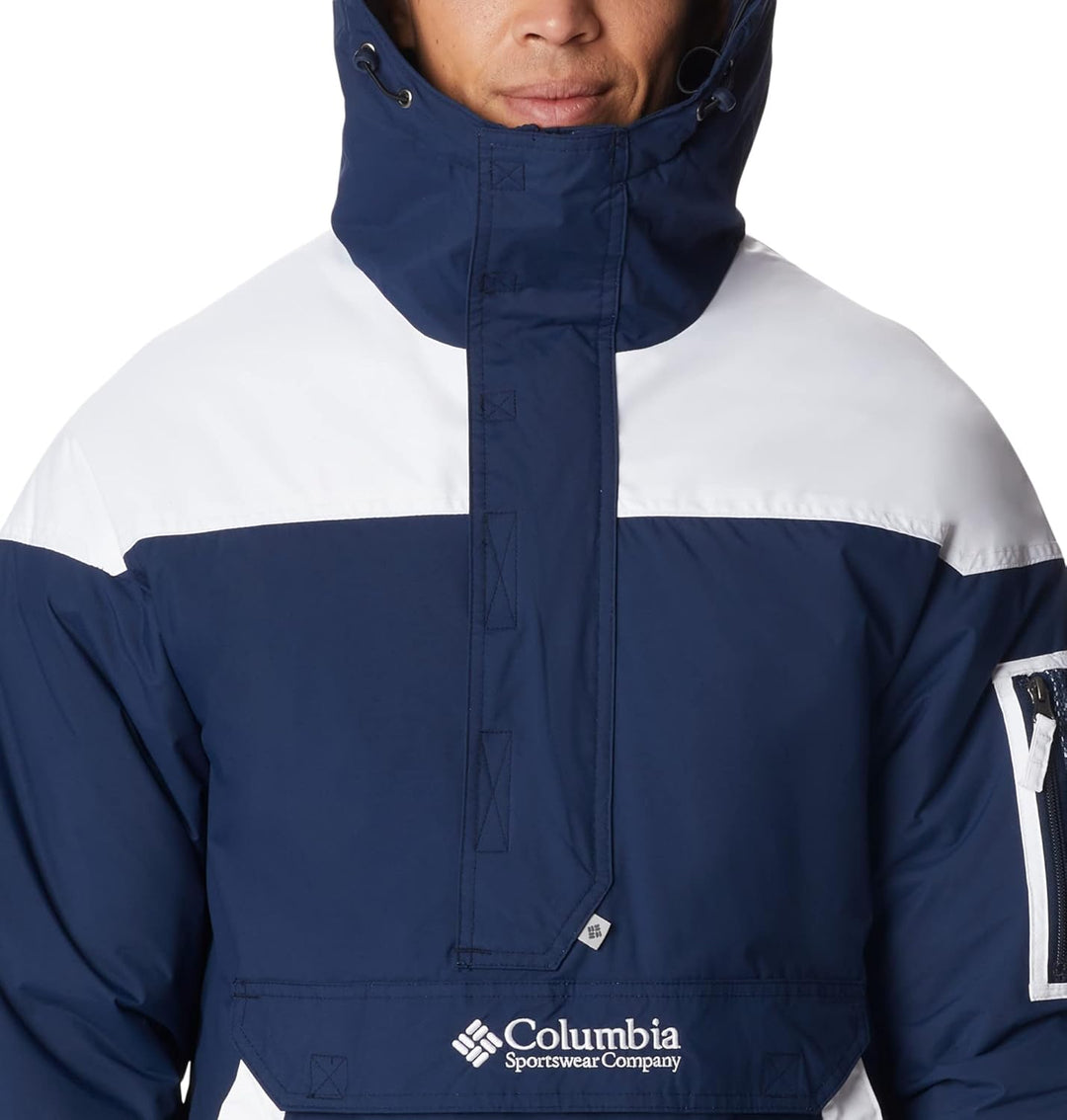 Columbia Herren Challenger Insulated Pullover Winterjacke (1er Pack) XL Collegiate Navy/White, XL Co