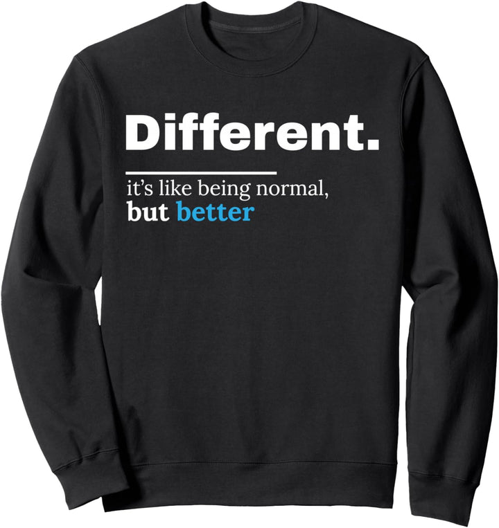 Autismus-Bewusstsein ist anders Autismus-Monat Sweatshirt