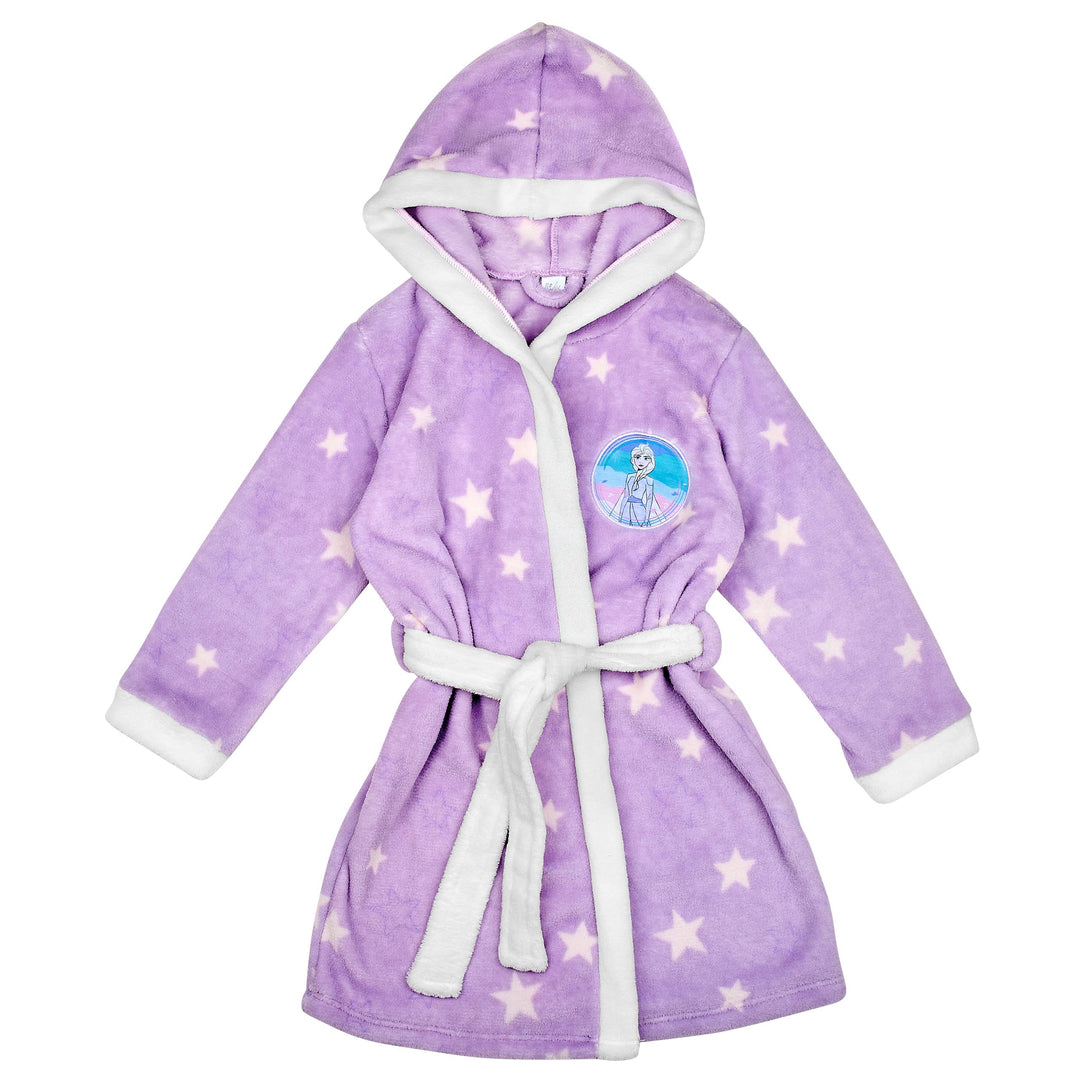 Disney Eiskönigin Bademantel Anna und ELSA Morgenmantel 134 Lila, 134 Lila