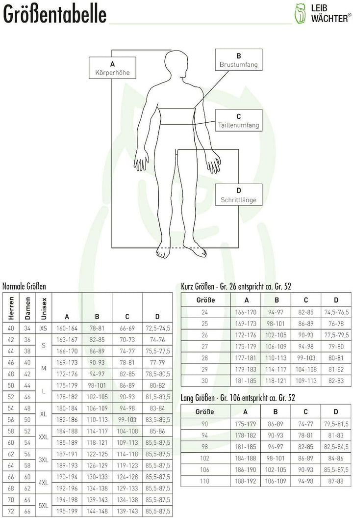 Leib Wächter Flex-Line Workwear Bundhose Arbeitshose mit Spandex (grün/schwarz, 48)