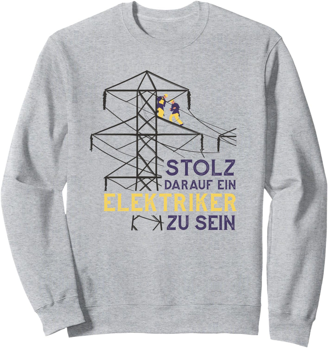 Arbeitende Elektriker-Arbeit Sweatshirt