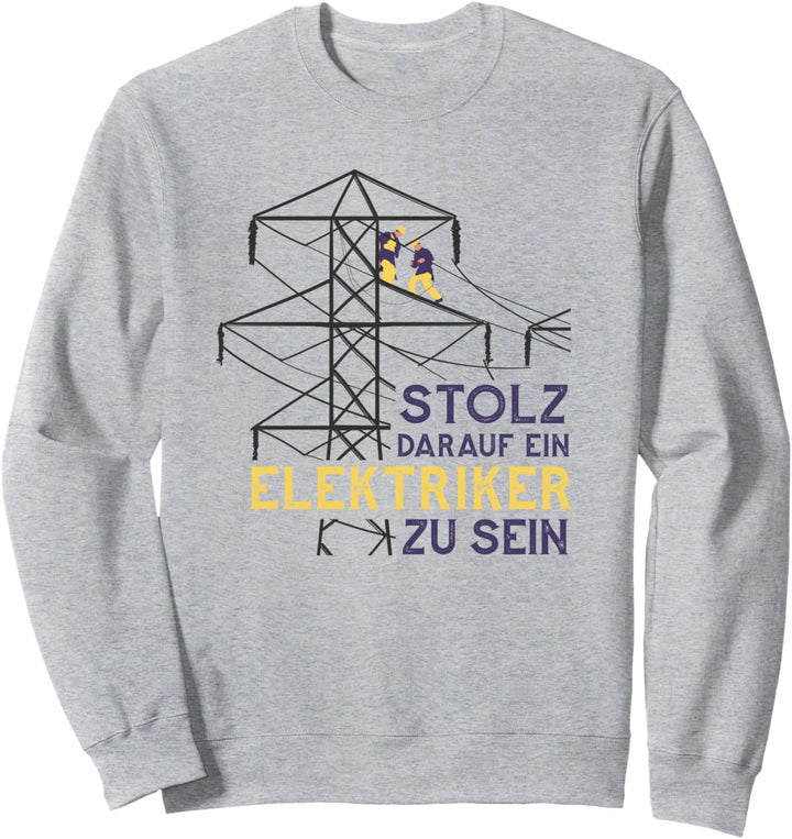 Arbeitende Elektriker-Arbeit Sweatshirt