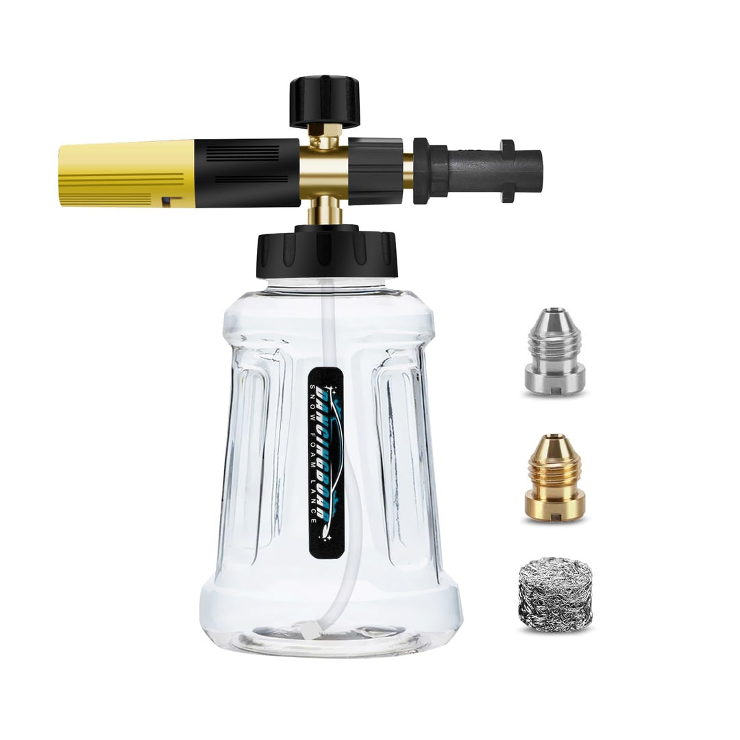 Verbesserte Schaumlanze Schaumkanone für Kärcher K-Serie K2 K3 K4 K5 K6 K7 Hochdruckreiniger, 1L Sch