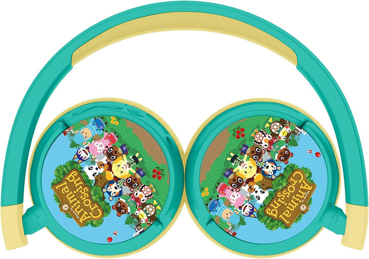 OTL Technologies Kabellose Kinder-Kopfhörer, Animal Crossing, Bluetooth, faltbar