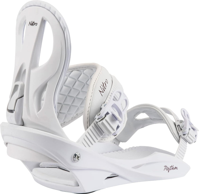 Nitro Damen Snowboardbindung Rythm WHITE PLUM S/M, WHITE PLUM S/M