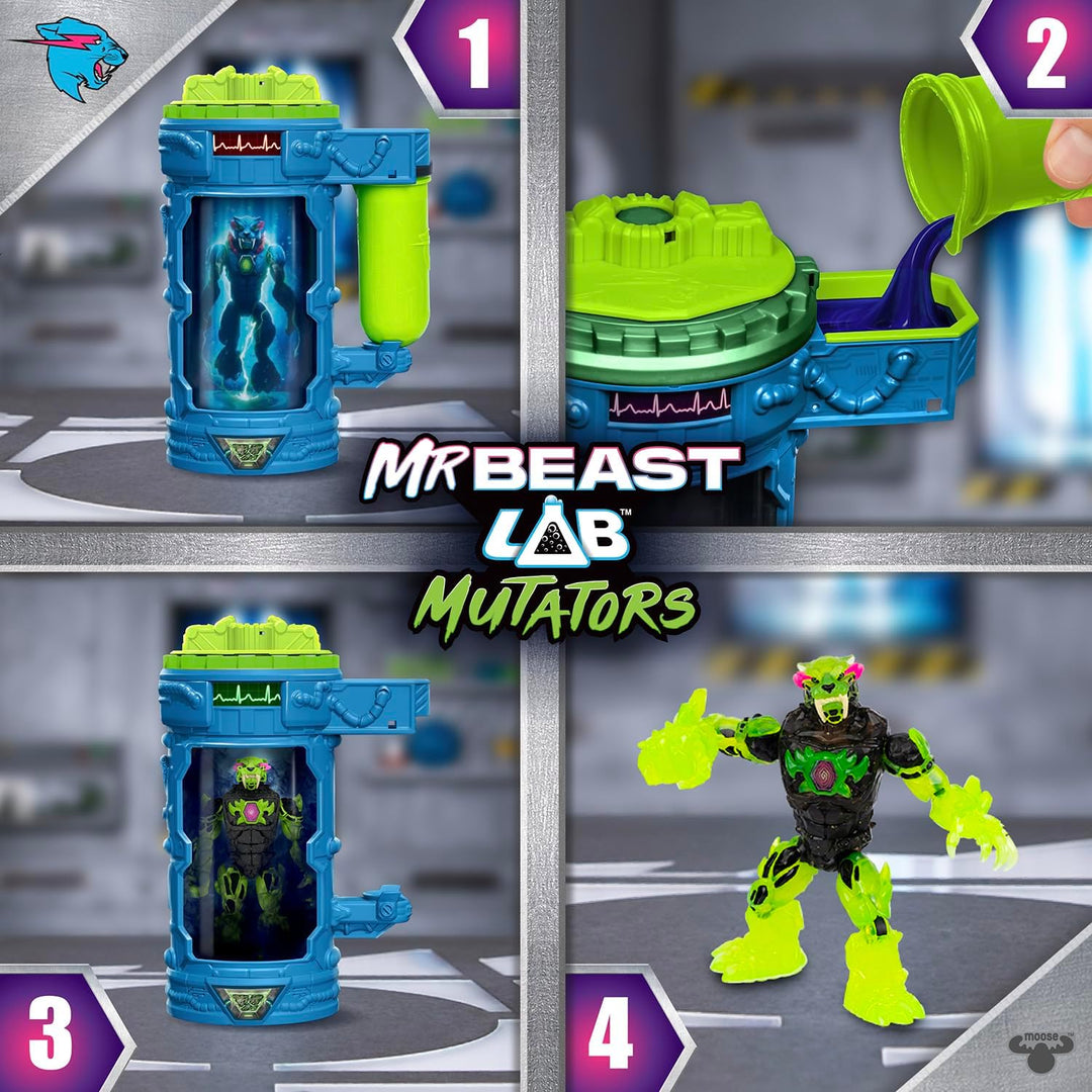 MRBEAST LAB Hyper Fusion Mutators, experimentieren & Atomic Earth Panther erschaffen, Mutationsflüss