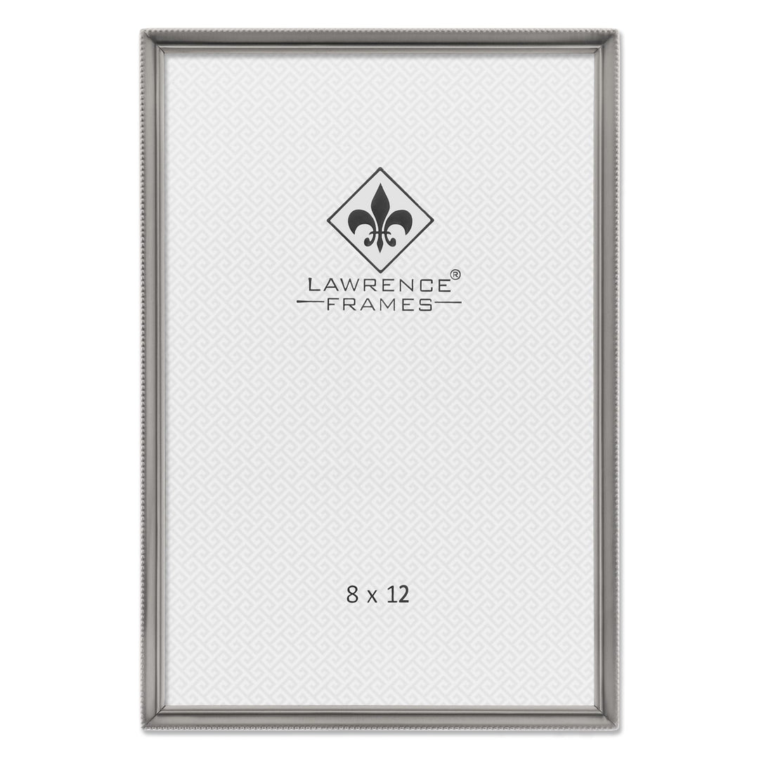 Lawrence Frames Bilderrahmen aus Zinn, Antik-Look, 20,3 x 30,5 cm zinnfarben 8x12, zinnfarben 8x12