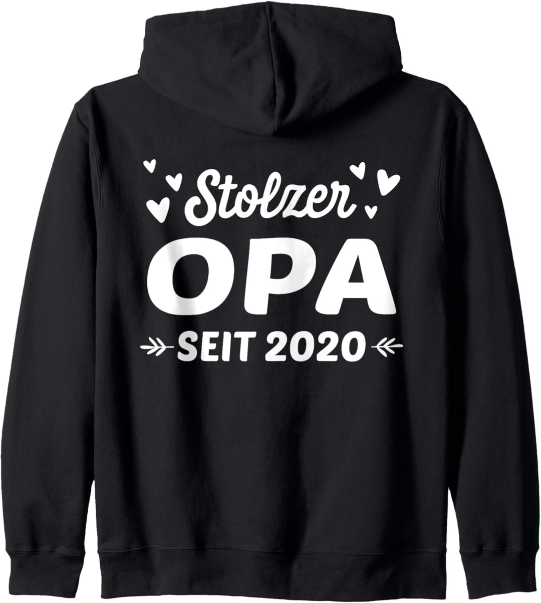 Stolzer Opa seit 2020 - Enkel Enkelin Baby Geburt Geschenk Kapuzenjacke