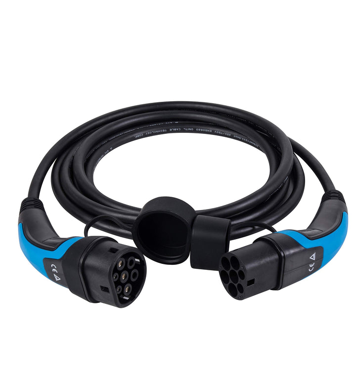 lighteu, DasVolt® EV/Ladekabel für Elektroauto und Hybrid PHEV | Typ 2 bis Typ 2 | 16 Ampere (3,6 kW