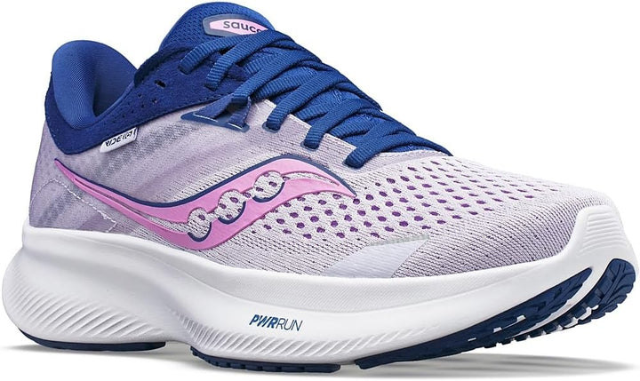 Saucony Damen Ride 16 Sneaker 36 EU 500 Mauve Indigo, 36 EU 500 Mauve Indigo